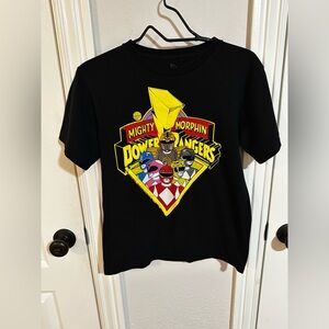Saba Black Power Rangers Kids T-Shirt